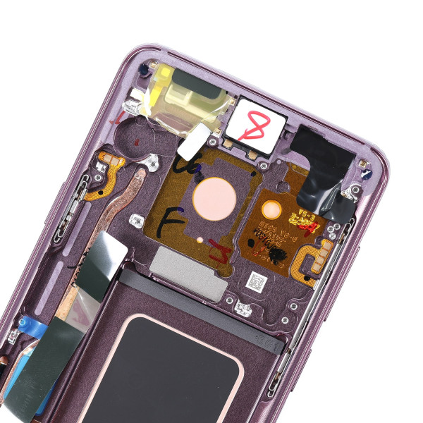 Дисплей Samsung G965 Galaxy S9 Plus, з тачскріном, в рамці, Service Pack Original, Purple