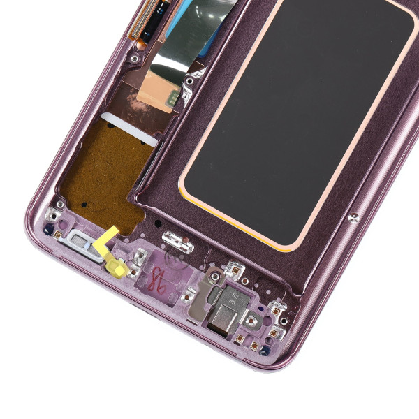 Дисплей Samsung G965 Galaxy S9 Plus, з тачскріном, в рамці, Service Pack Original, Purple