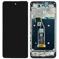 Дисплей Moto G24 (XT2423), з тачскріном, в рамці, OEM
