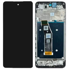Дисплей Moto G24 (XT2423), з тачскріном, в рамці, OEM