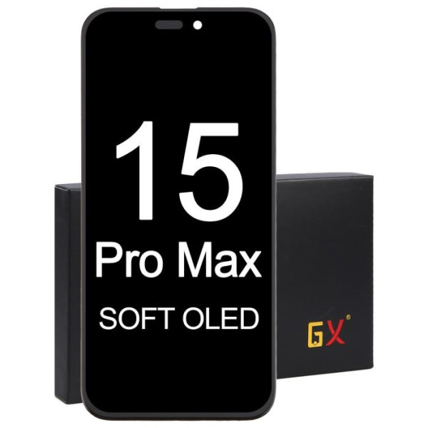 Дисплей iPhone 15 Pro Max, з тачскріном, OLED Soft GX