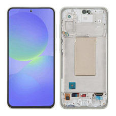 Дисплей Samsung A366 Galaxy A36 5G, з тачскріном, в рамці, Green, Service