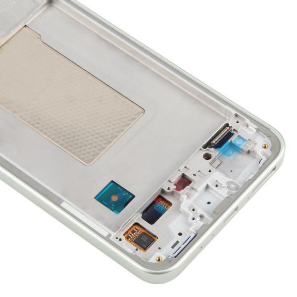 Дисплей Samsung A366 Galaxy A36 5G, з тачскріном, в рамці, Green, Service