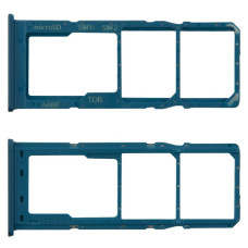 Тримач SIM карти Samsung A127 Galaxy A12, Blue
