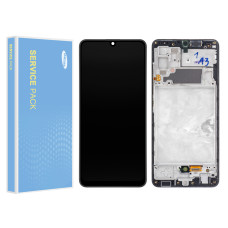Дисплей Samsung A325 Galaxy A32, з тачскріном, в рамці, Service Pack Original