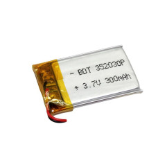 Акумулятор 352030 універсальний 3.5*20*30 мм (250 mAh)