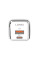 Мережевий зарядний пристрій LDNIO A2317C USB / Type-C QC PD 30W, White + Кабель Type-C to Type-C