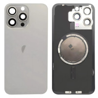 Задня кришка iPhone 15 Pro Max, Natural Titanium, OEM