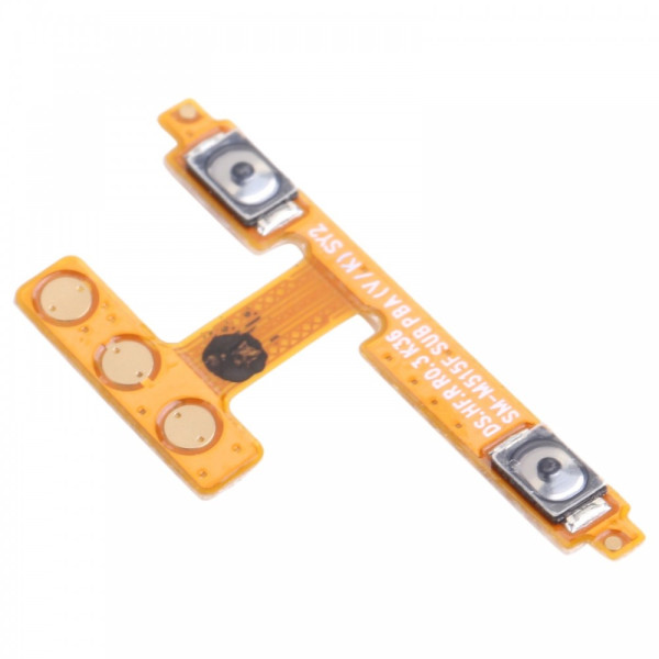 Шлейф Samsung A125, A326, M127, M225, M317, M325, M515, з кнопками регулювання гучності