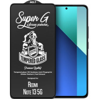 Захисне скло Xiaomi Redmi Note 13 5G, (Super G) Full Glue, Black