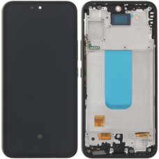 Дисплей Samsung A546 Galaxy A54 5G, з тачскріном, в рамці, Black, OLED