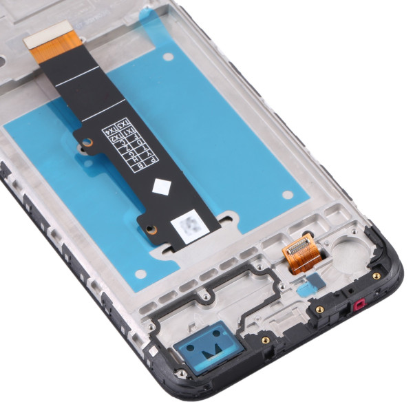 Дисплей Moto E20 (XT2155), з тачскріном, в рамці, OEM