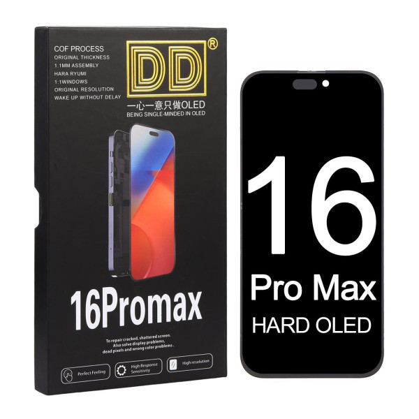 Дисплей iPhone 16 Pro Max, з тачскріном, OLED Hard DD