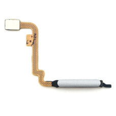 Шлейф Xiaomi Redmi Note 10, Note 10s, сканер відбитка пальця, Pebble White