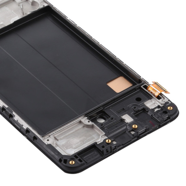 Дисплей Samsung A515 Galaxy A51, з тачскріном, в рамці, IPS