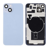 Задня кришка iPhone 14 Plus, зі склом камери і MagSafe магнітами, Blue