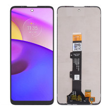 Дисплей Moto E30 (XT2158), Moto E40 (XT2159), з тачскріном, Original, Black