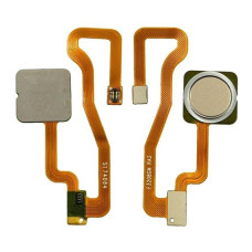 Шлейф Xiaomi Redmi Note 5A Prime, сканер відбитка пальця, Gold