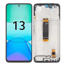 Дисплей Xiaomi Redmi 13, з тачскріном, в рамці, Black