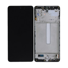 Дисплей Samsung M526 Galaxy M52, з тачскріном, в рамці, Service Pack Original