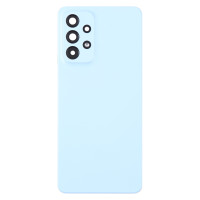 Задня кришка Samsung A536 Galaxy A53 5G, зі склом камери, Blue