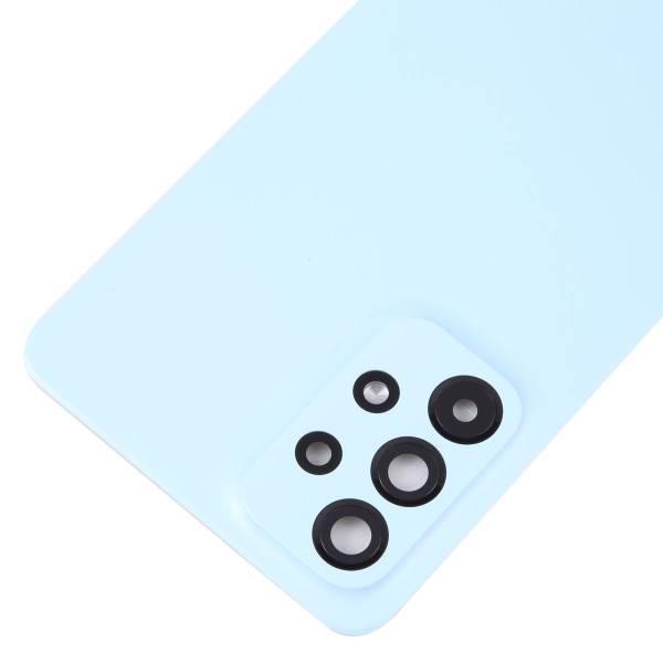 Задня кришка Samsung A536 Galaxy A53 5G, зі склом камери, Blue