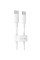 Кабель Hoco X51 Silicone Type-C to Type-C (1М) White