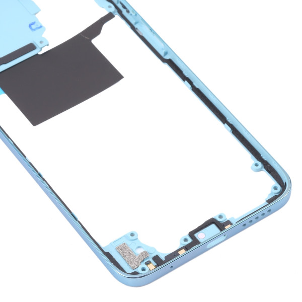 Середня частина корпусу Xiaomi Redmi Note 11, Redmi Note 11s, Light Blue