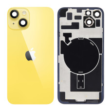 Задня кришка iPhone 14 Plus, зі склом камери і MagSafe магнітами, Yellow