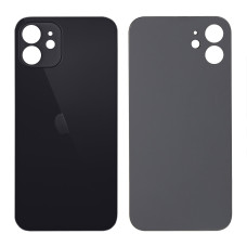 Задня кришка iPhone 12 Mini, великий виріз під камеру, Black