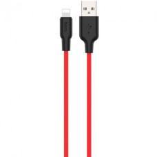 Кабель Hoco X21 Plus USB to Lightning (1m) Red