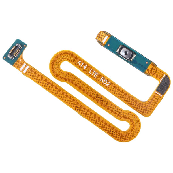 Шлейф Samsung A145 Galaxy A14, сканер відбитка пальця, Original, Silver