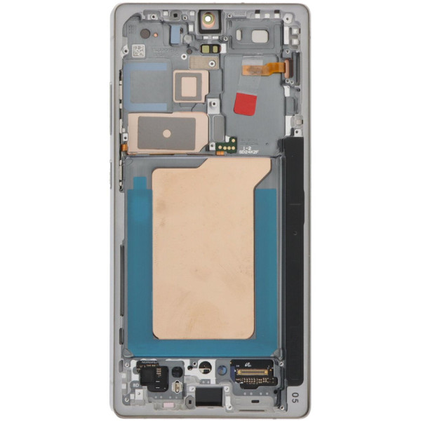 Дисплей Samsung S938 Galaxy S25 Ultra (p/n: GH82-36386C), з тачскріном, в рамці, Silver, Original