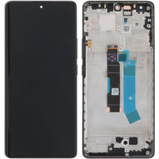 Дисплей Xiaomi Redmi Note 14 Pro 4G, з тачскріном, в рамці, Black, OEM