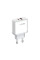 Мережевий зарядний пристрій LDNIO A2526C USB / Type-C QC PD 45W, White + Кабель Type-C to Lightning